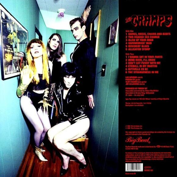 The Cramps Look Mom No Head! 180g Vinyl Record Psychobilly Punk New Sealed - Picture 4 of 6